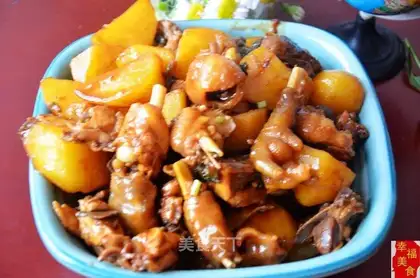 Potato chicken