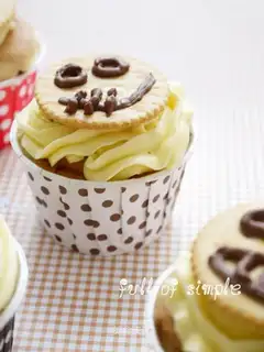 A cupcake