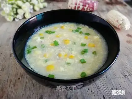 Meat and corn