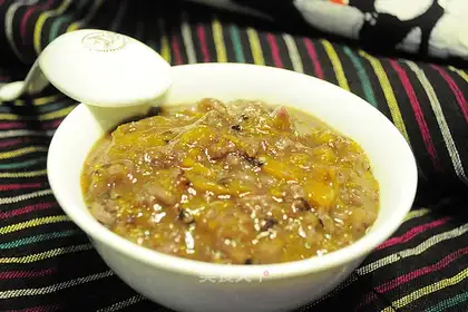 Potato pumpkin gruel