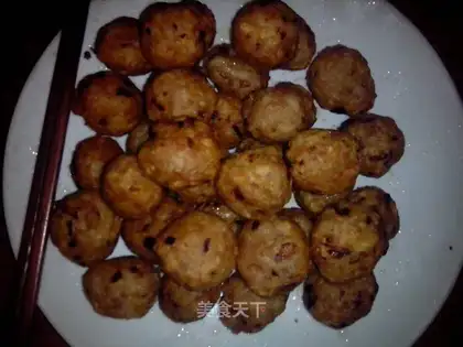 Lotus meatballs