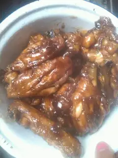 Coke chicken wings