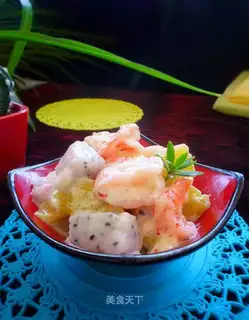 Shrimp fruit salad