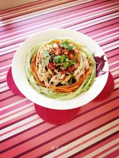 Spicy chicken silk