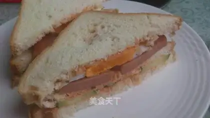 Leg egg sandwich