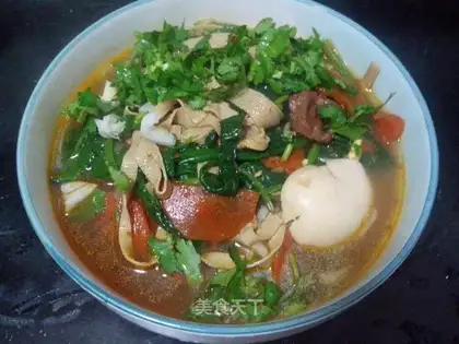 Hot noodles