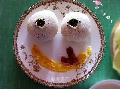 Smiley rice