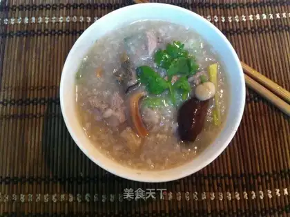 Seafood porridge