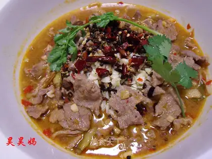 Boiled beef