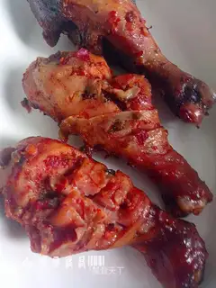 Roasted chicken legs