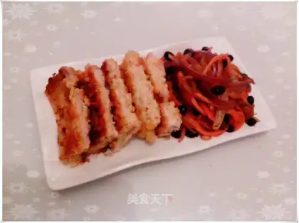 Garlic pork chops
