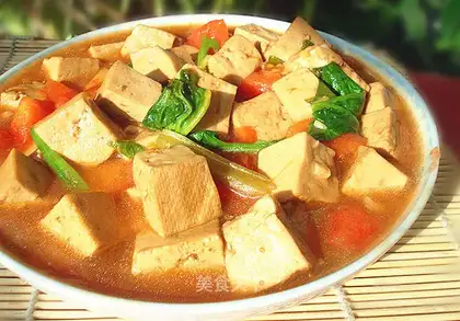 Tomato tofu