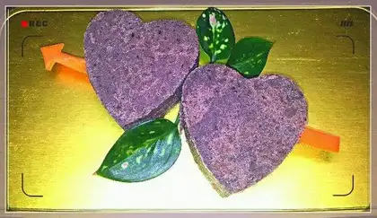 Homemade red bean sand