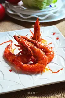 Cheese and bamboo shrimp