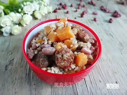 Weenie, peanut rice