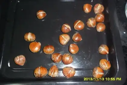 Fried chestnuts