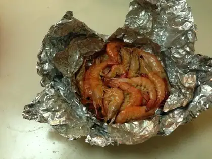 Salty shrimp