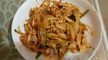 Spicy chicken silk