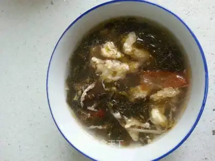Tomato pickles soup