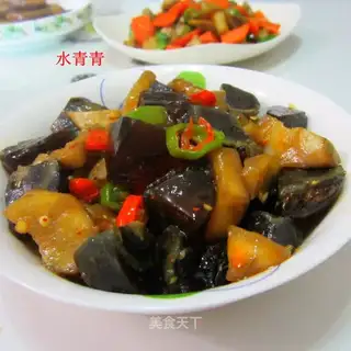 Leather eggplant
