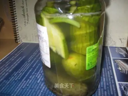 Lazy Russian cucumber