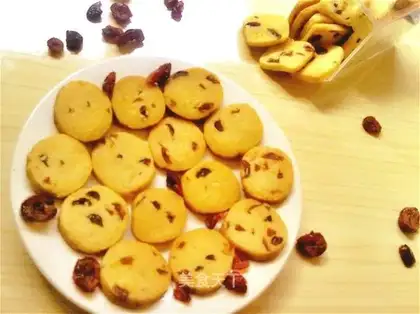 Cranberry cookies