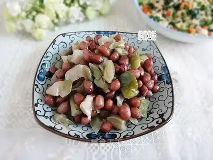 Squeeze the peanuts