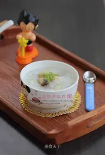 Duck kidney porridge
