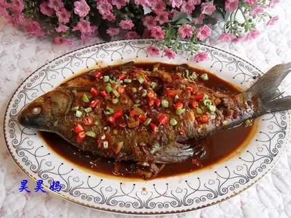 Dry-burned mackerel