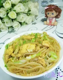 Scrambled rice powder