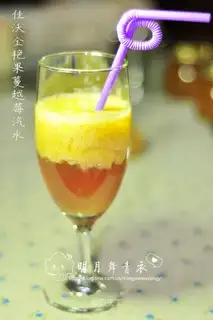 Peach apple soda