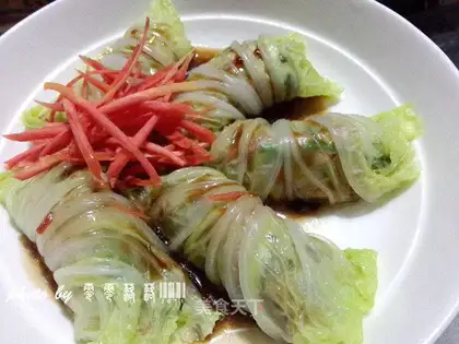 Soy sauce and cabbage