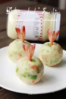 Potato salad ball