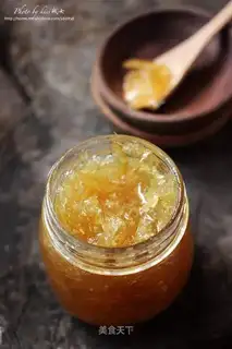 Homemade honey tea