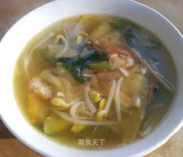 It's warm soup