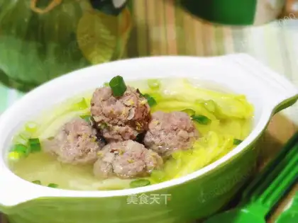 Onion meatballs