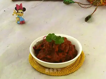 Homemade salsa sauce