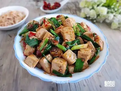 Garlic tofu