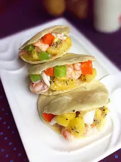 ♪ Peachy seafood bagel ♪