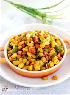 Corn grains of ham