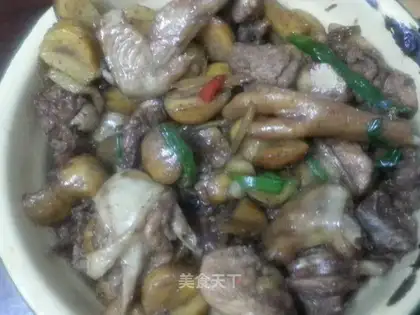 Chestnut chicken