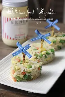 Scrambled rice