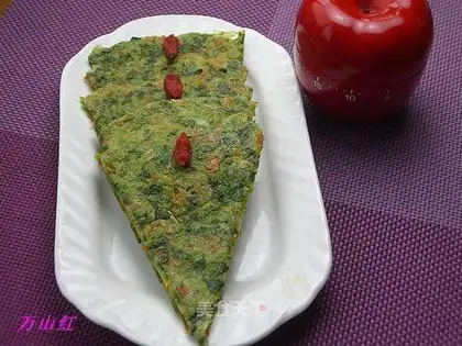 Spinach carrot pancakes