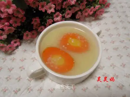Carrot rice porridge