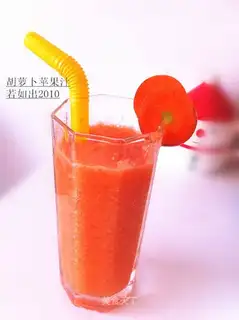 Carrot apple juice