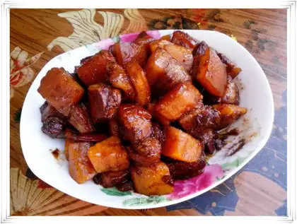 Red roasted melon
