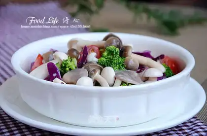 Mushroom Zen salad