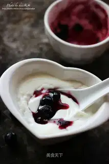 Blueberry sauce