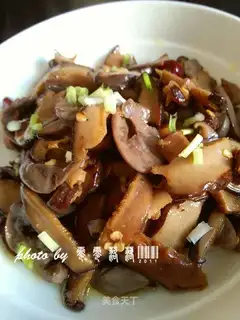 Flaming mushrooms