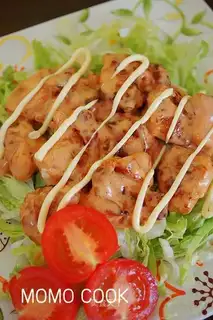 Chicken-fried salad